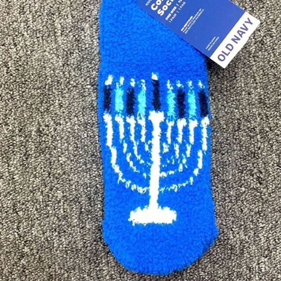 COPY - Hanukkah Menorah Women’s Cozy Socks - Picture 3 of 4